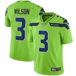 Nike Seahawks #3 Russell Wilson Football Jersey